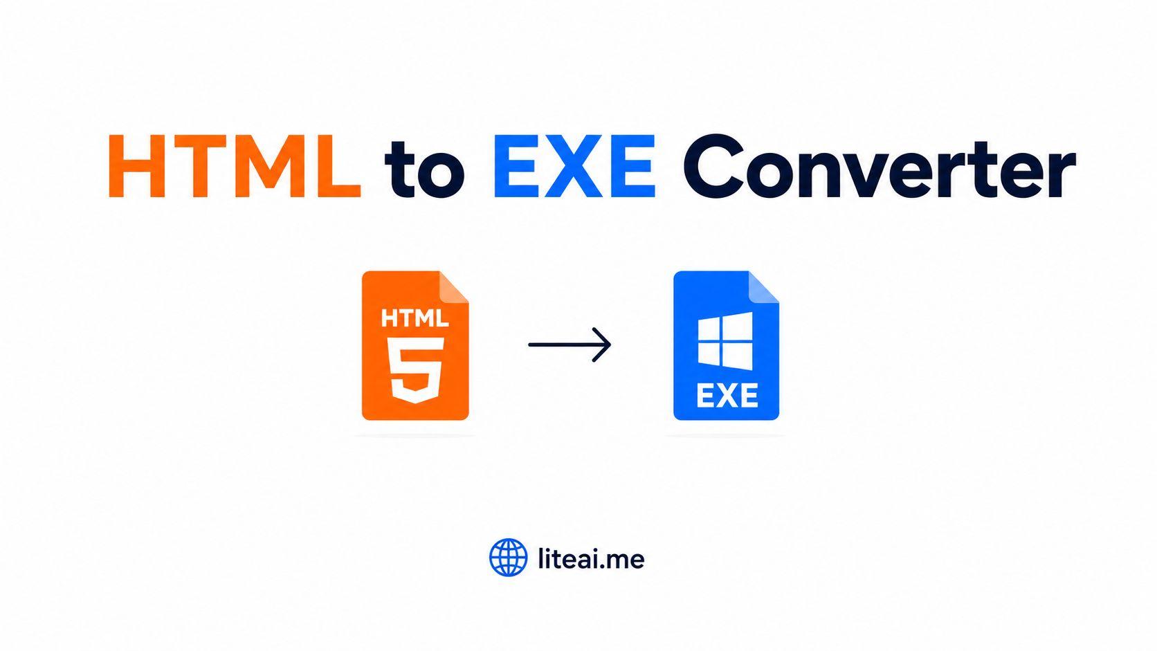 html to exe screenshot 1