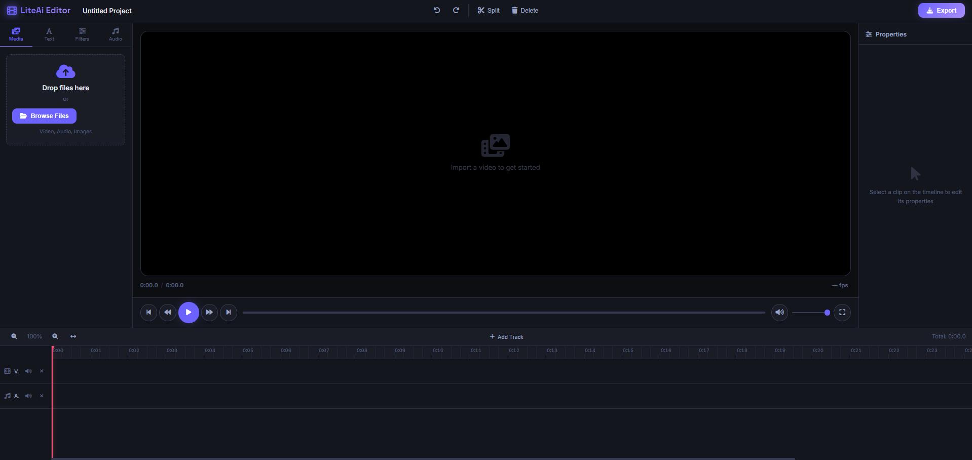 online video editor screenshot 1